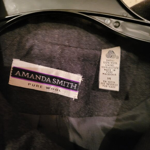 Amanda Smith Wool Blend Jacket Blazer Size 14 Bust 40 - Picture 5 of 5